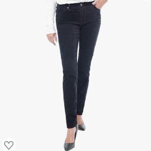 Buffalo David Bitton Mid-Rise Skinny Velvet Pant black